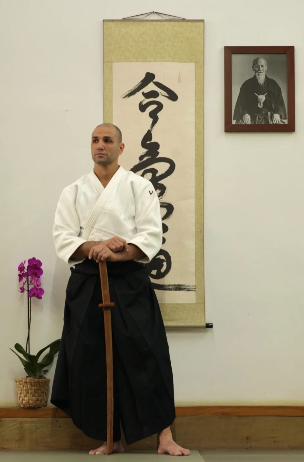 Sensei Leonardo Sodré, responsável pela supervisão técnica do Mokusai Dojo